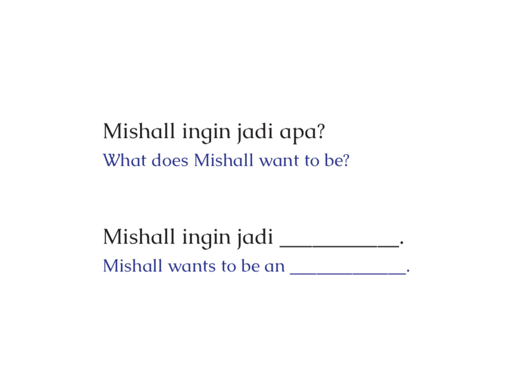 Menyanyi Bersama Mishall (Buku Lagu Dwibahasa) oleh Art Fazil