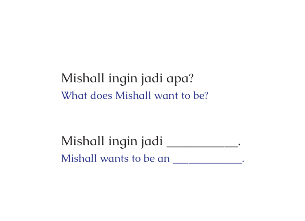 Menyanyi Bersama Mishall (Buku Lagu Dwibahasa) oleh Art Fazil