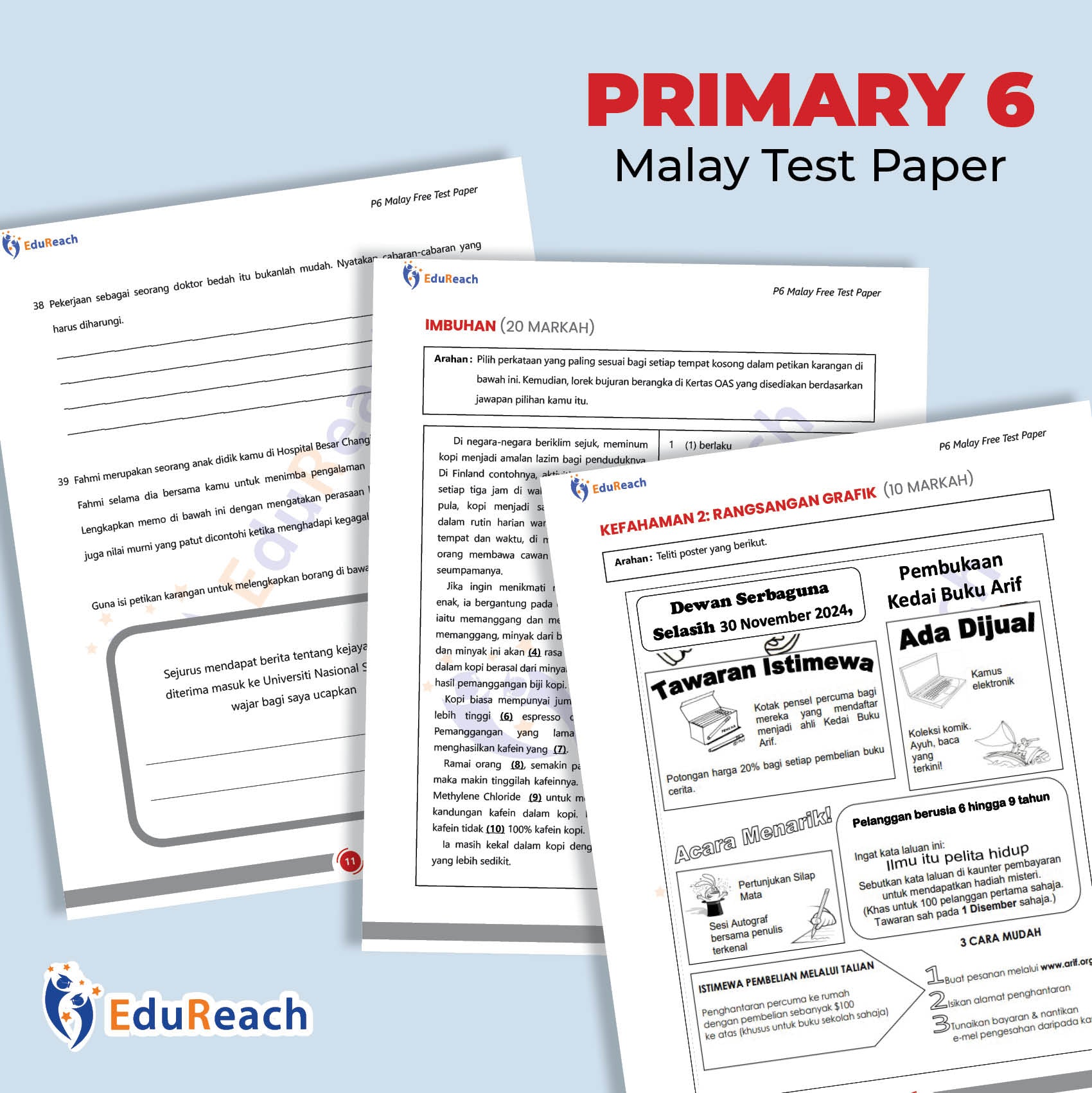 P6 Malay Free Test Paper